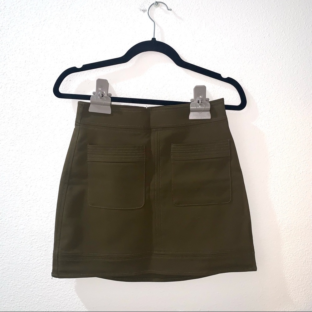 NWT Express Olive Mini Skirt